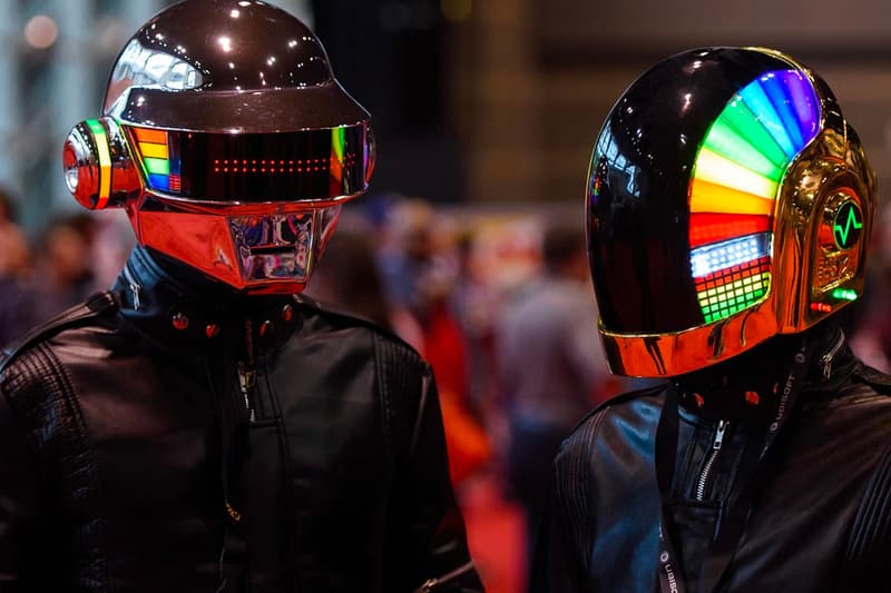 Daft Punk Unpublished Interview Coachella Kanye West Billboard Unpublished Interview Daft Punk Breakup French duo Epilogue Human After All EDM Electronics Synthesizers DJ Kanye West Stronger Harder, Better, Faster, Stronger