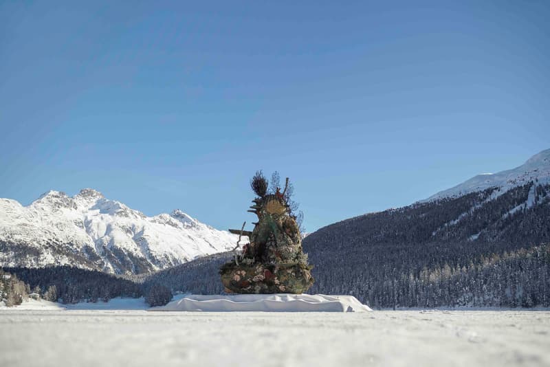 damien hirst mental escapology exhibition st moritz switzerland