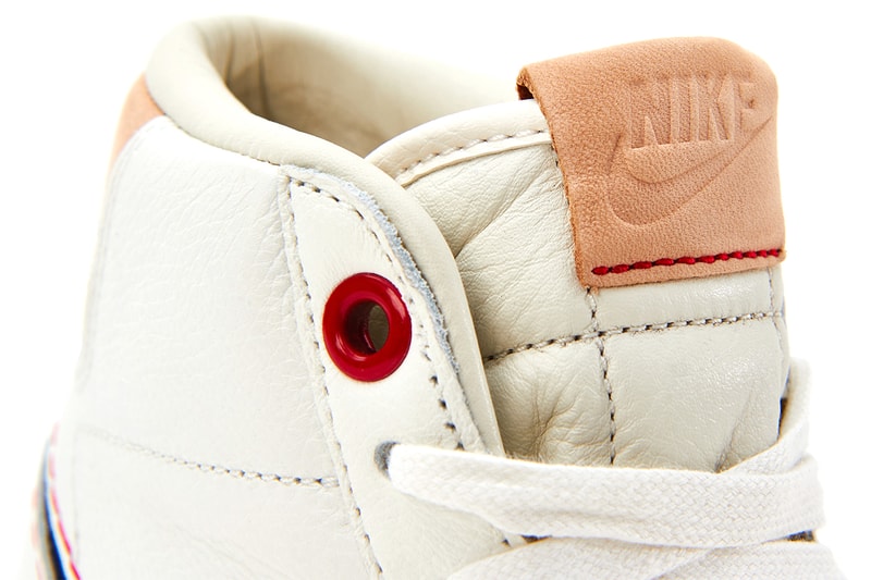 denham nike blazer mid 77 white navy CU8054 100 sashiko stitch kimono release info date raffle buying guide amsterdam 
