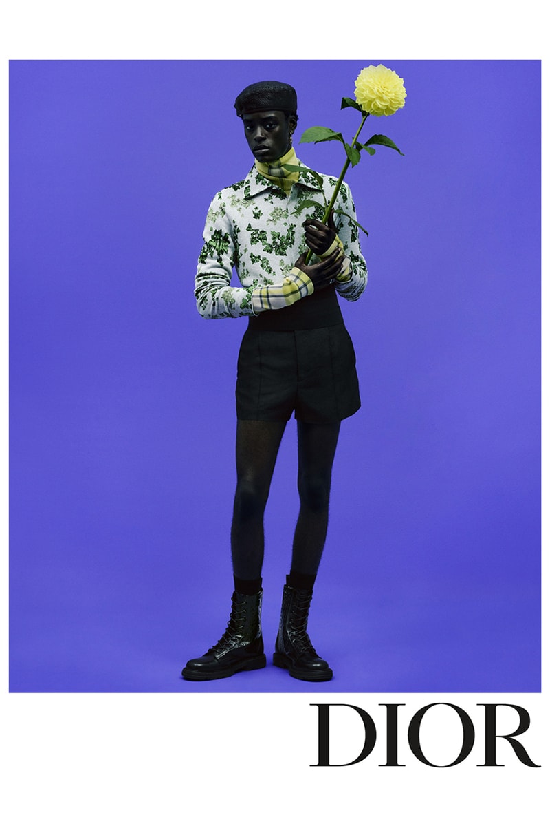Dior Summer 2021 Menswear Collection Campaign amoako boafo collaboration spring ss21 kim jones artist painter look