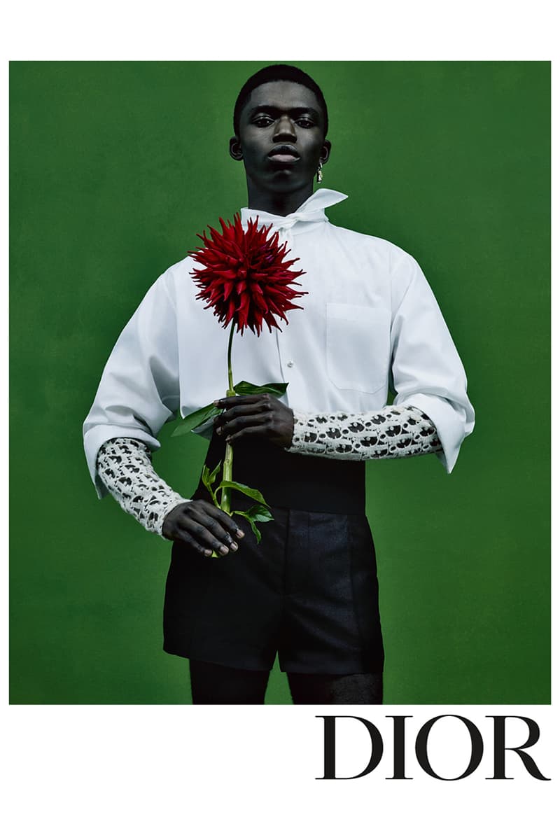 Dior Summer 2021 Menswear Collection Campaign amoako boafo collaboration spring ss21 kim jones artist painter look