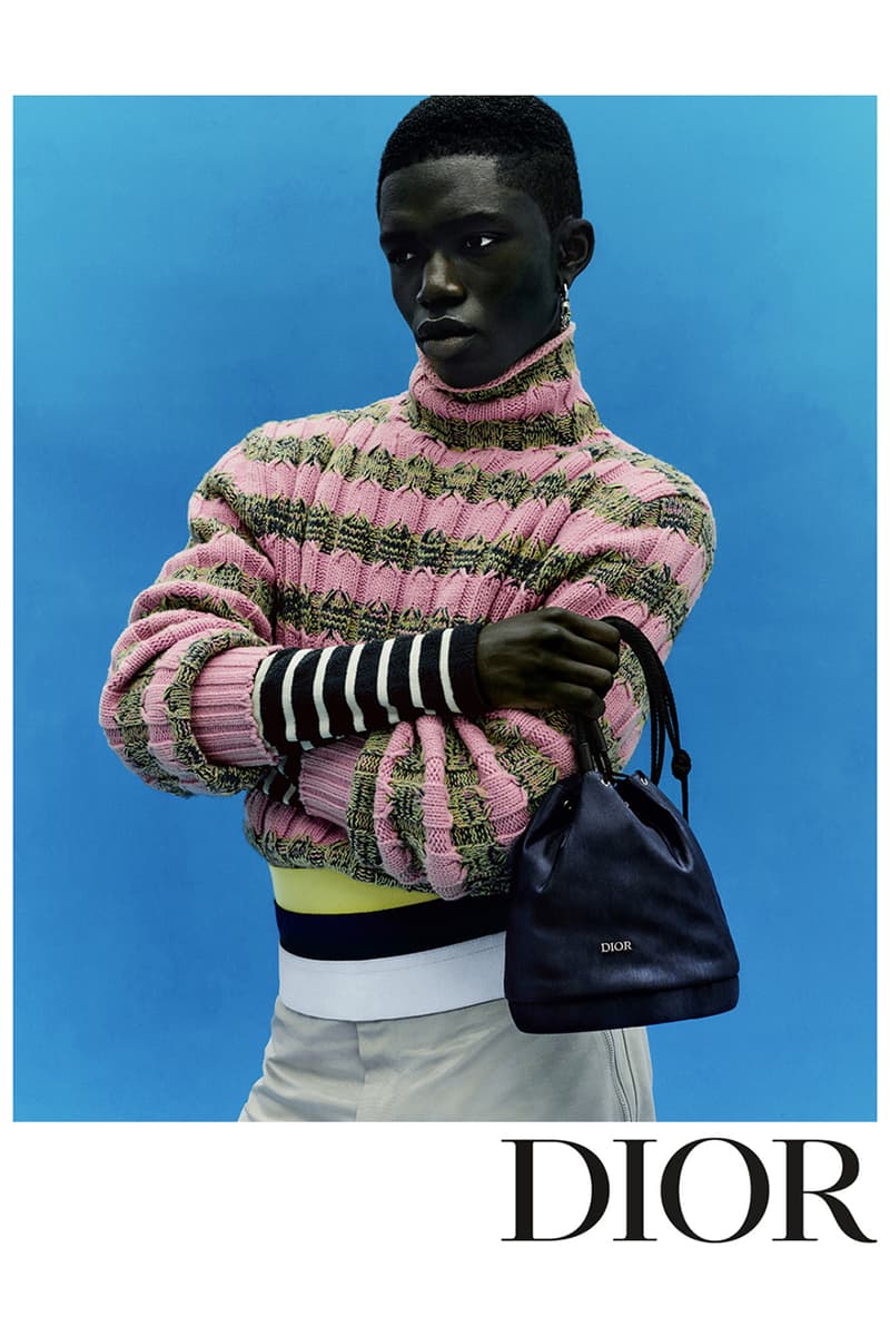 Dior Summer 2021 Menswear Collection Campaign amoako boafo collaboration spring ss21 kim jones artist painter look