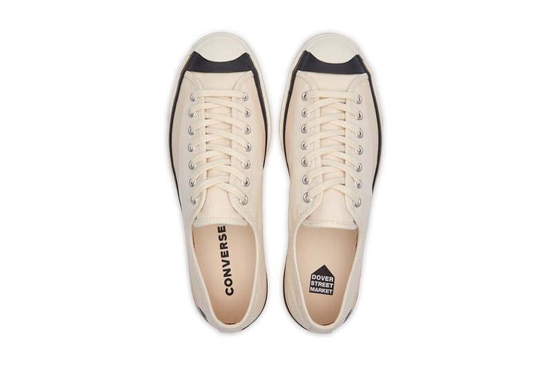 dover street market converse jack purcell parchment black release info date store list buying guide