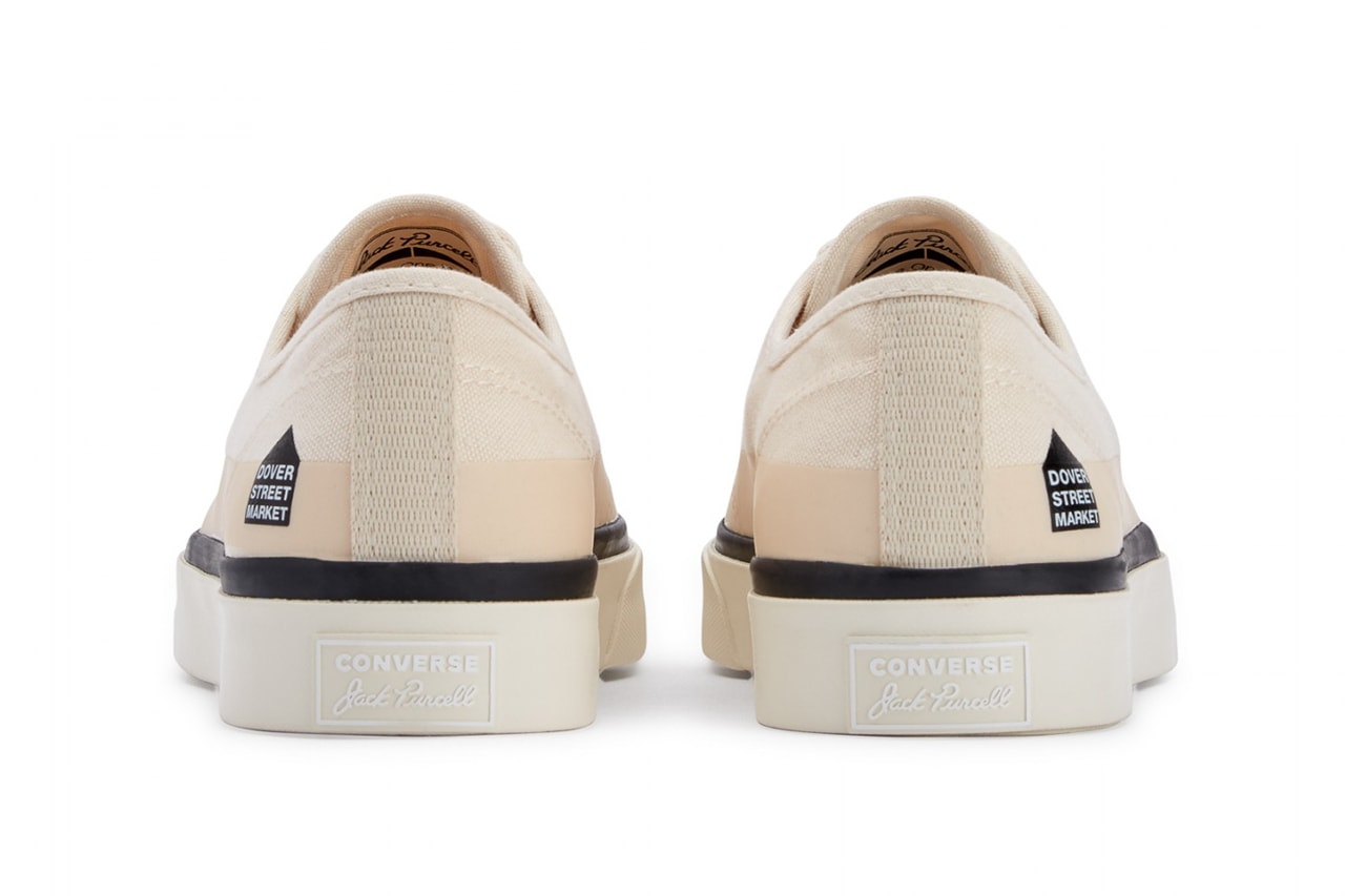 dover street market converse jack purcell parchment black release info date store list buying guide 