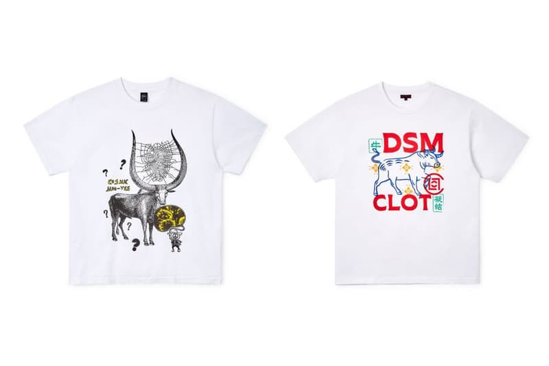 Dover Street Market Year of the Ox Exclusive Items clot brain dead noah bape honey fucking dijon erl eli russel linnitz bianca chandon dreamland syndicate kar lart de lautomobile nike idea wasted collective youths balaclava bathing ape