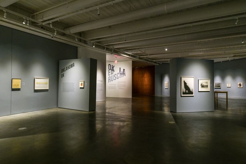 ed ruscha okla oklahoma contemporary gallery