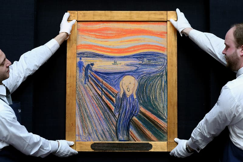 Edvard Munch The Scream Hidden Message News Can only have been painted by a madman Oslo Norway National Museum Paintings