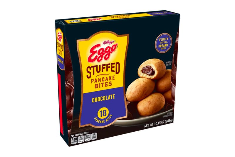 Eggo Stuffed Pancake Bites Launch Kelloggs Taste Review Where Strawberry Apple Chocolate 