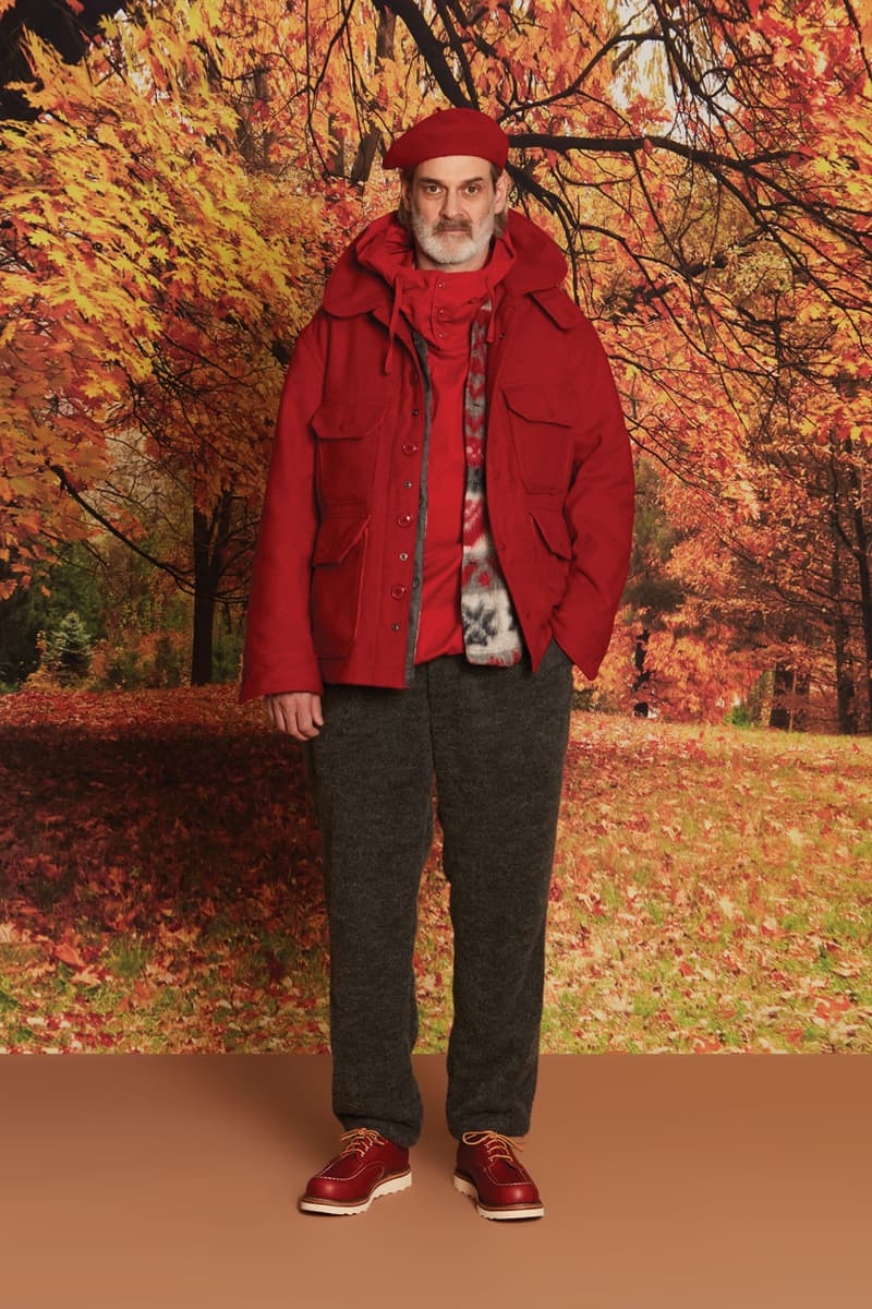 Engineered Garments Fall/Winter 2021 Collection lookbook menswear womenswear fwk fw21