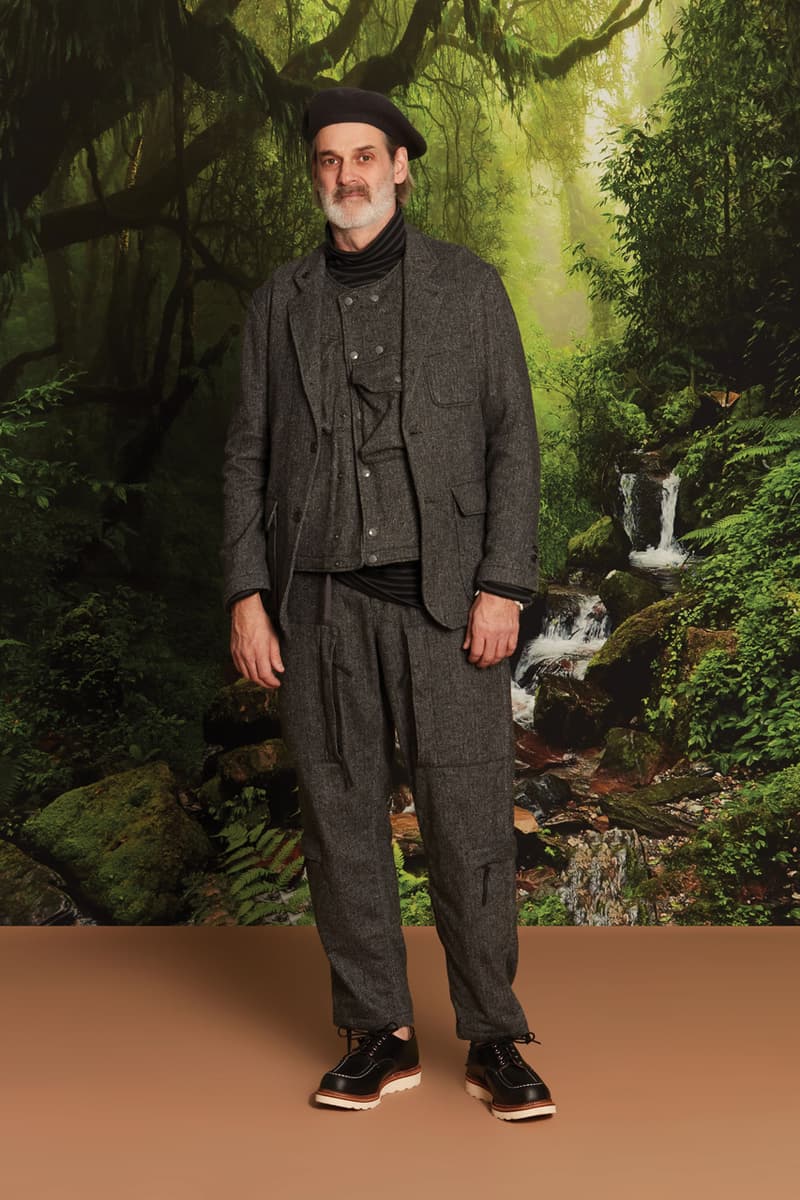 Engineered Garments Fall/Winter 2021 Collection lookbook menswear womenswear fwk fw21