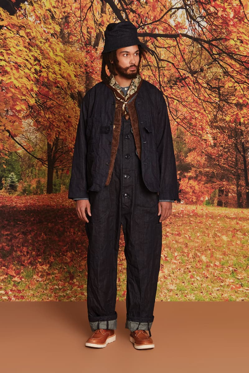 Engineered Garments Fall/Winter 2021 Collection lookbook menswear womenswear fwk fw21