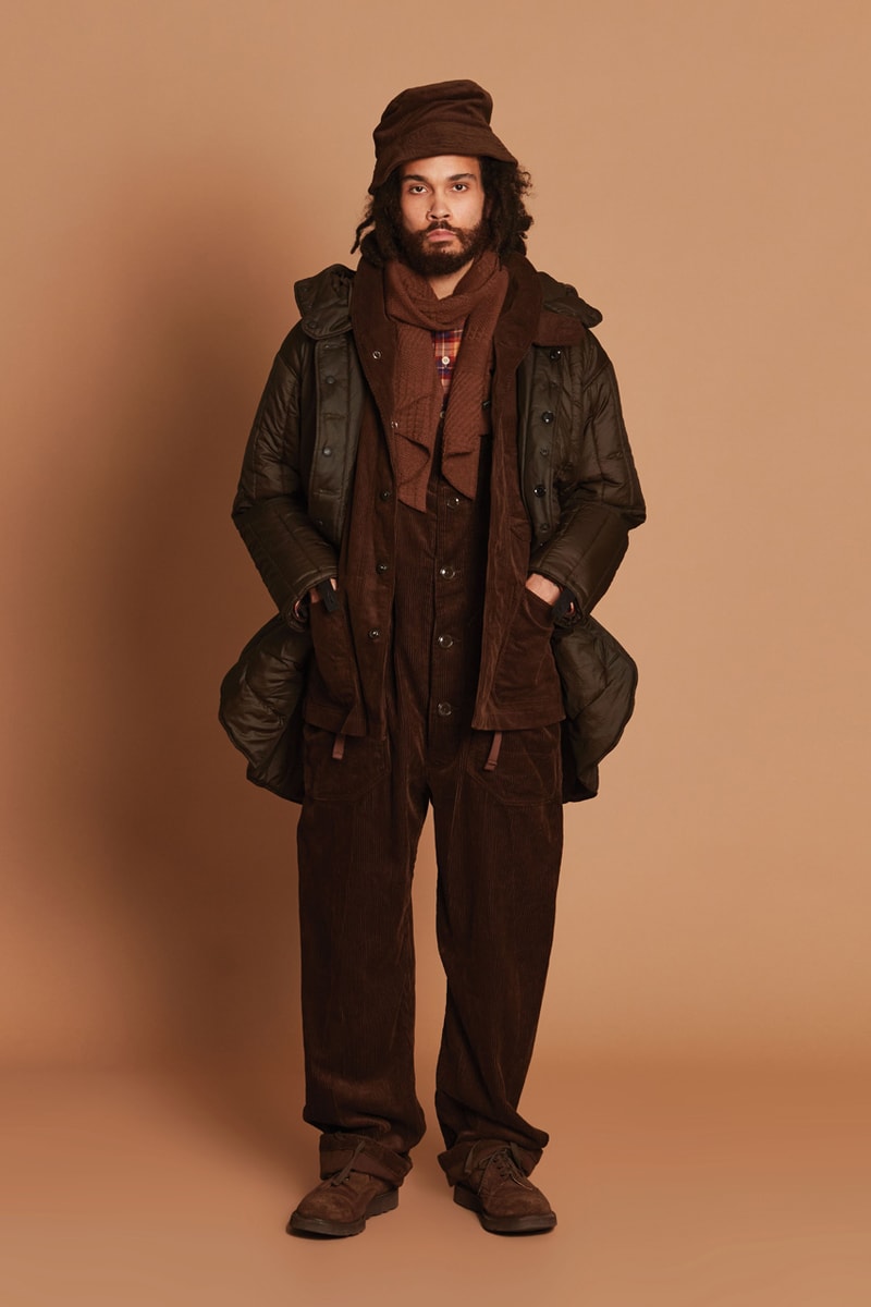 Engineered Garments Fall/Winter 2021 Collection lookbook menswear womenswear fwk fw21 