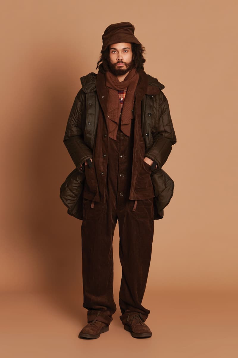 Engineered Garments Fall/Winter 2021 Collection lookbook menswear womenswear fwk fw21