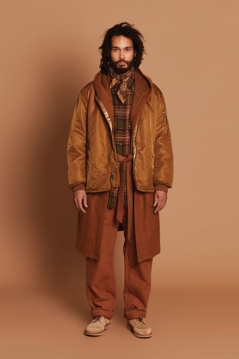 Engineered Garments Fall/Winter 2021 Collection lookbook menswear womenswear fwk fw21