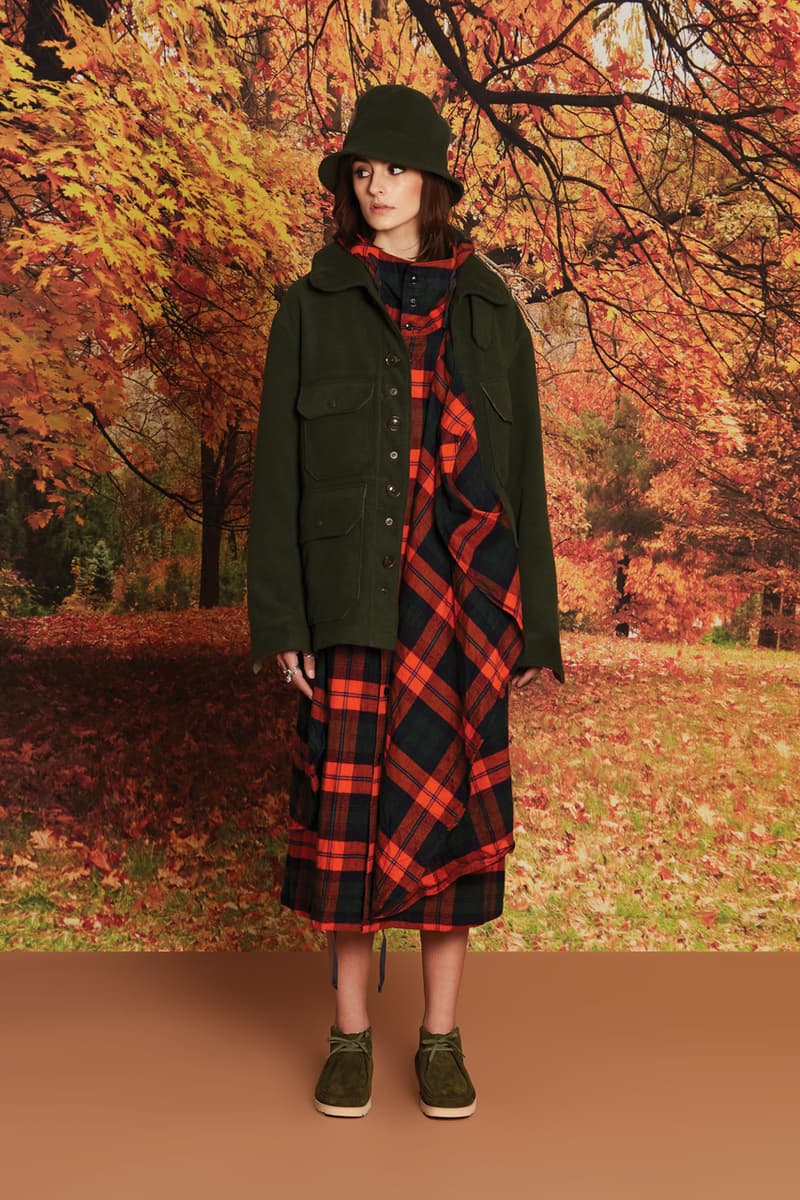 Engineered Garments Fall/Winter 2021 Collection lookbook menswear womenswear fwk fw21