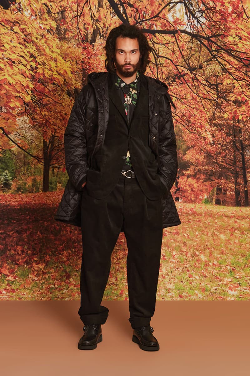 Engineered Garments Fall/Winter 2021 Collection lookbook menswear womenswear fwk fw21