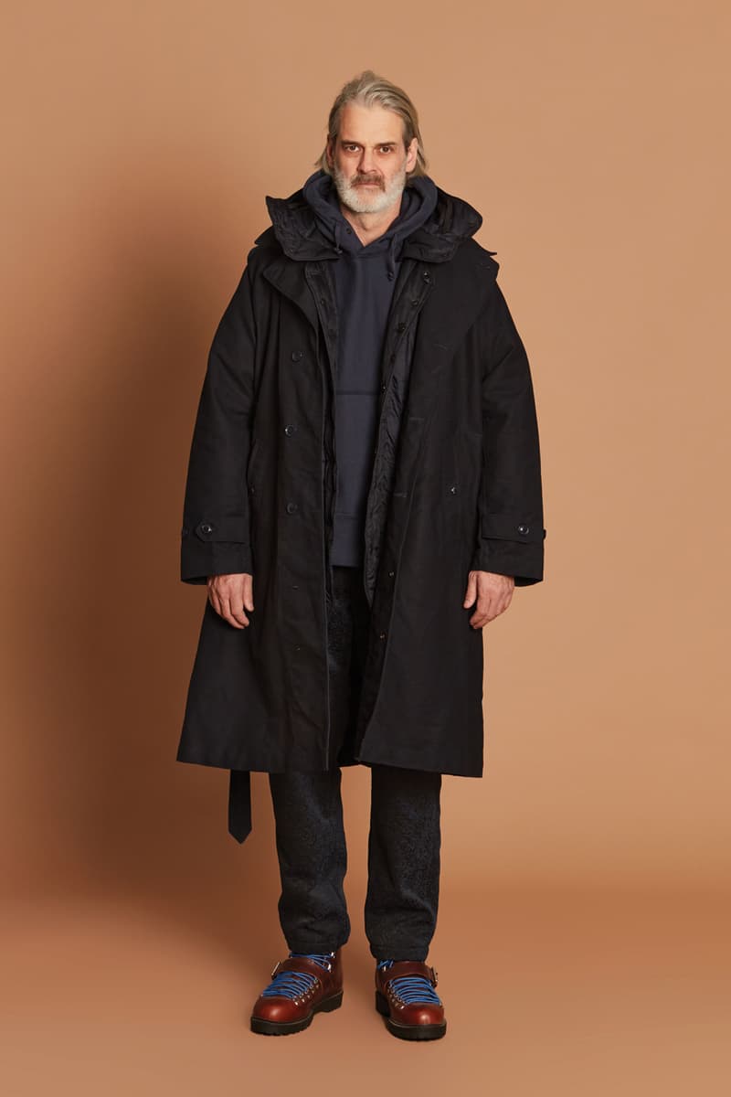 Engineered Garments Fall/Winter 2021 Collection lookbook menswear womenswear fwk fw21