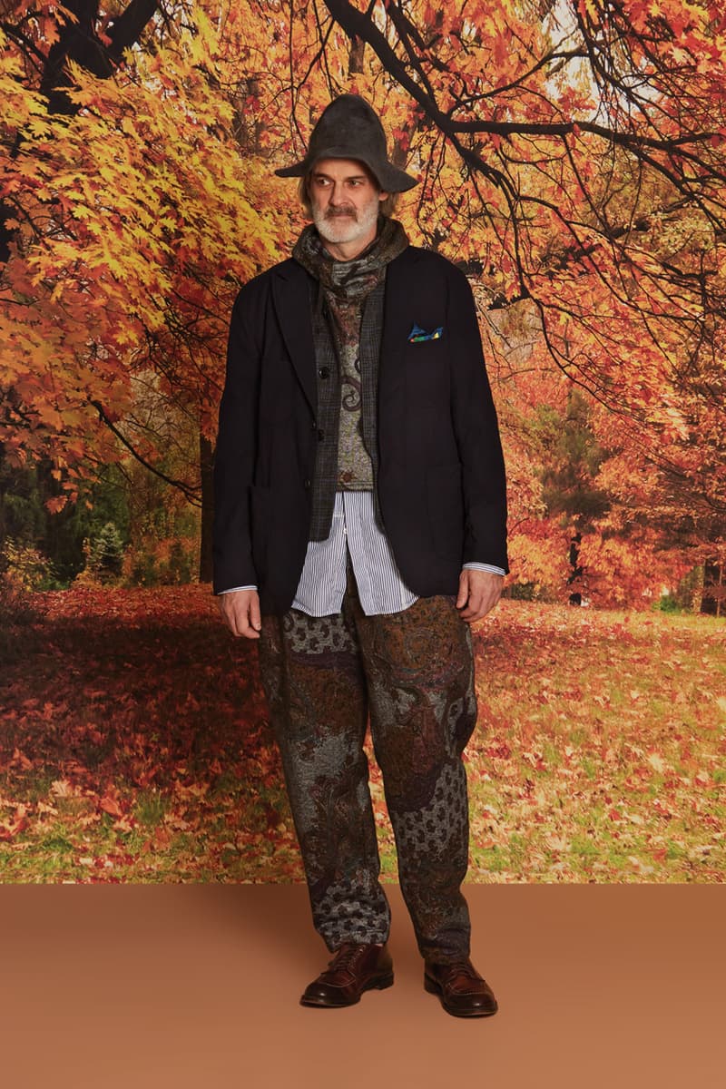Engineered Garments Fall/Winter 2021 Collection lookbook menswear womenswear fwk fw21