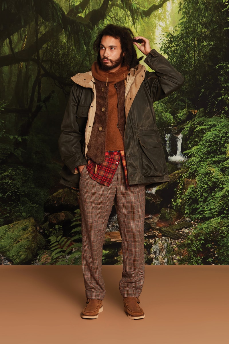 Engineered Garments Fall/Winter 2021 Collection lookbook menswear womenswear fwk fw21 