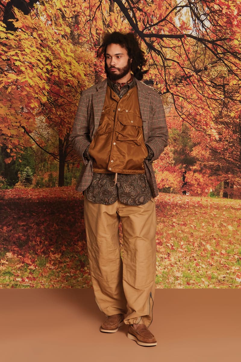 Engineered Garments Fall/Winter 2021 Collection lookbook menswear womenswear fwk fw21