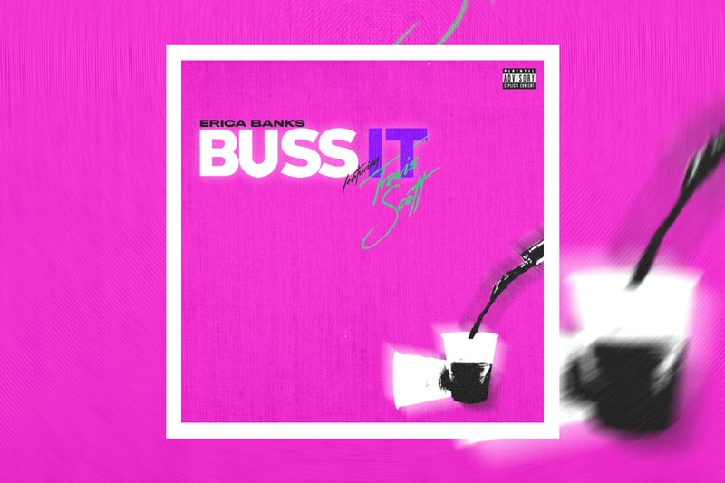 Erica Banks Buss It Remix Featuring Travis Scott Song Stream tracks hip hop rapper houston texas singles tiktok bussitchallenge rap info