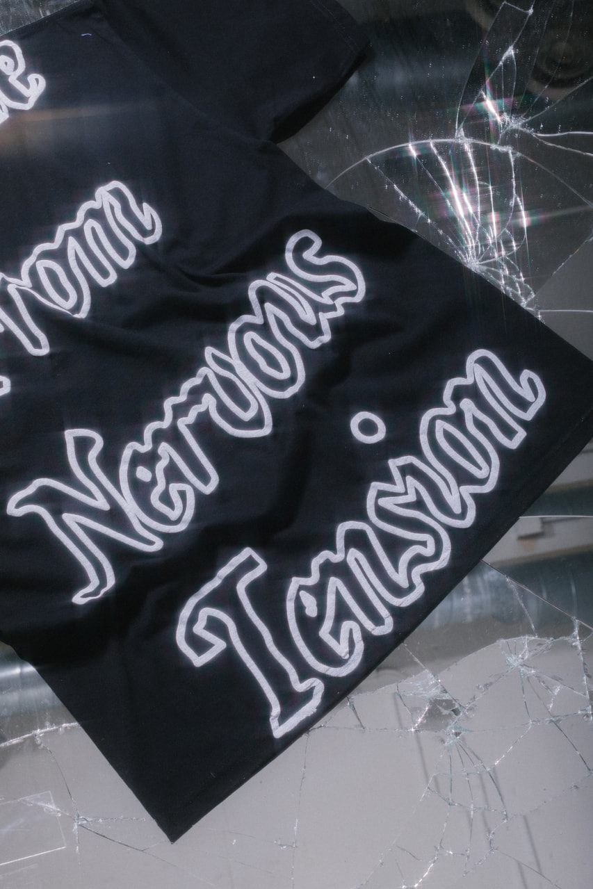 Exchange Program x The Incorporated "Nervous Tension" T-Shirt Creatives Stuck at Home Pandemic Covid-19 Coronavirus Lockdown Indoors Dover Street Market Los Angeles LA New York City NY NYC Release Information Drop Date Lookbook