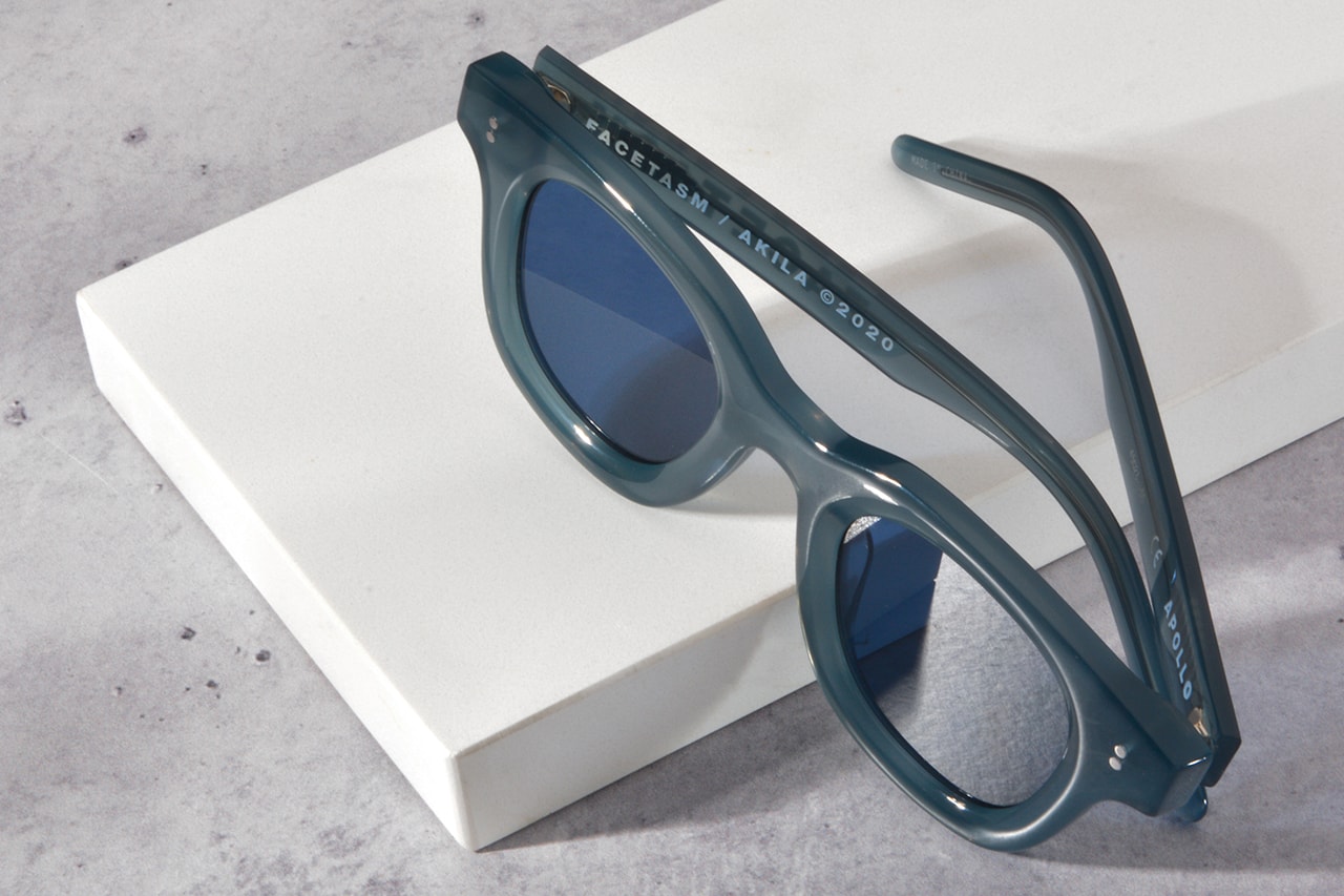 facetasm akila apollo sunglasses release info date store list price photos buying guide black teal marble white