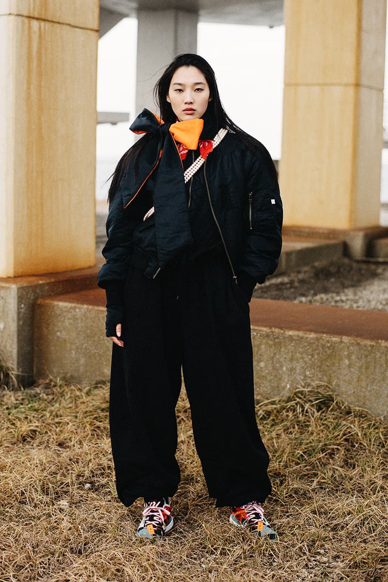 facetasm japan street culture streetwear fashion fall winter 2021 jackets flannel shirt sherpa lined denim jacket oversized asymmetrical
