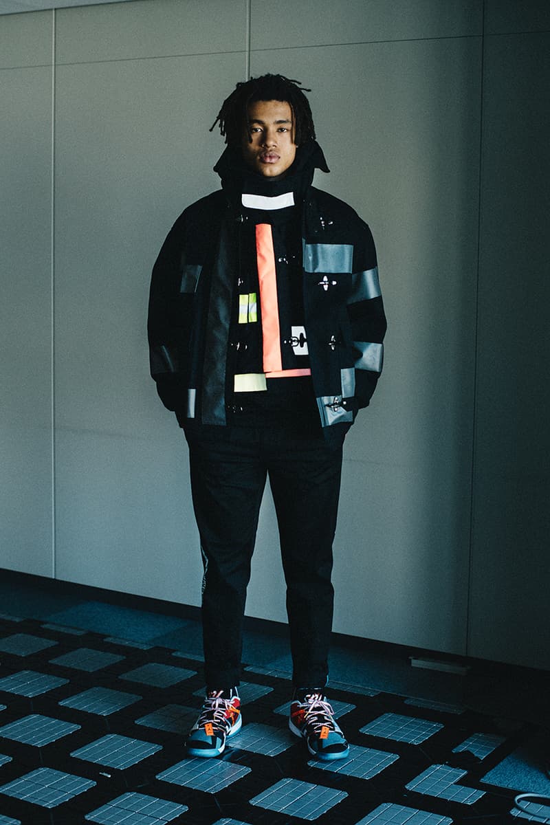 facetasm japan street culture streetwear fashion fall winter 2021 jackets flannel shirt sherpa lined denim jacket oversized asymmetrical