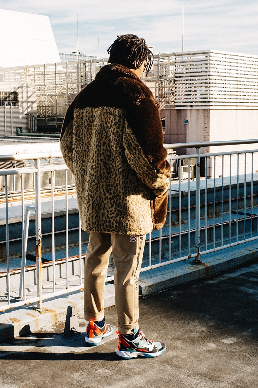 facetasm japan street culture streetwear fashion fall winter 2021 jackets flannel shirt sherpa lined denim jacket oversized asymmetrical 