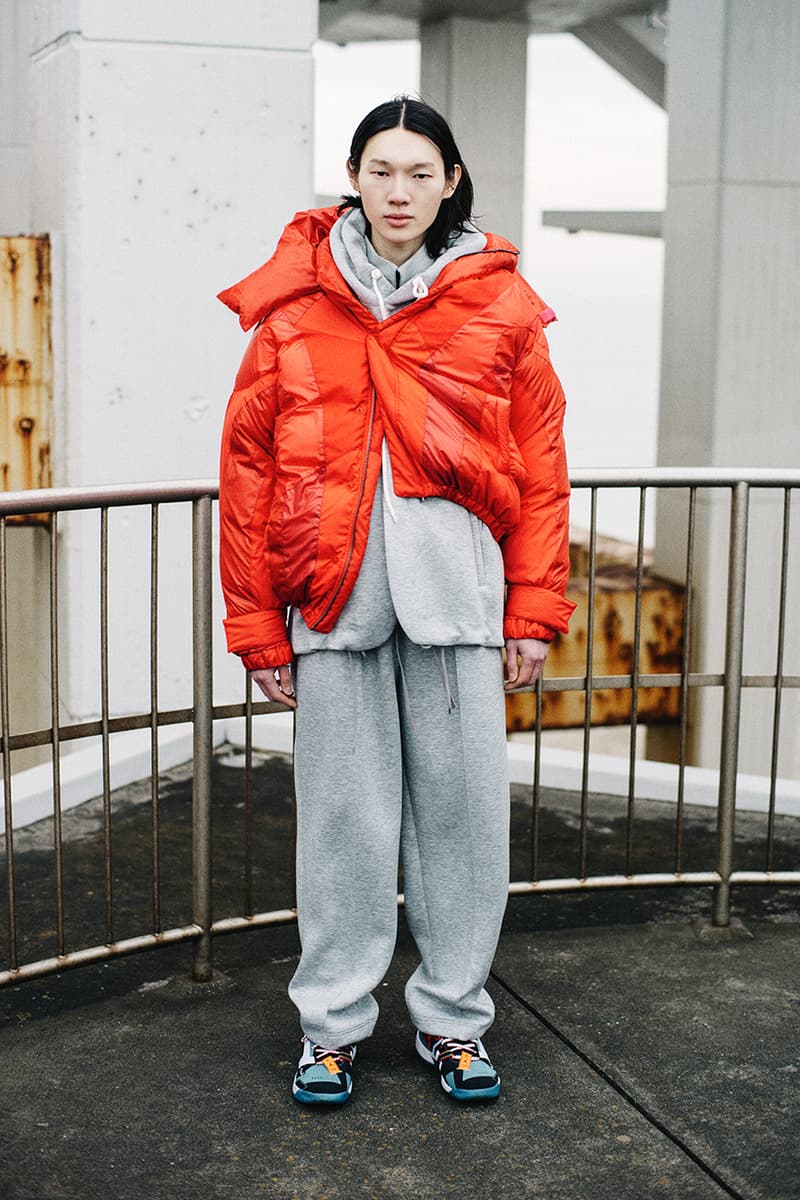 facetasm japan street culture streetwear fashion fall winter 2021 jackets flannel shirt sherpa lined denim jacket oversized asymmetrical