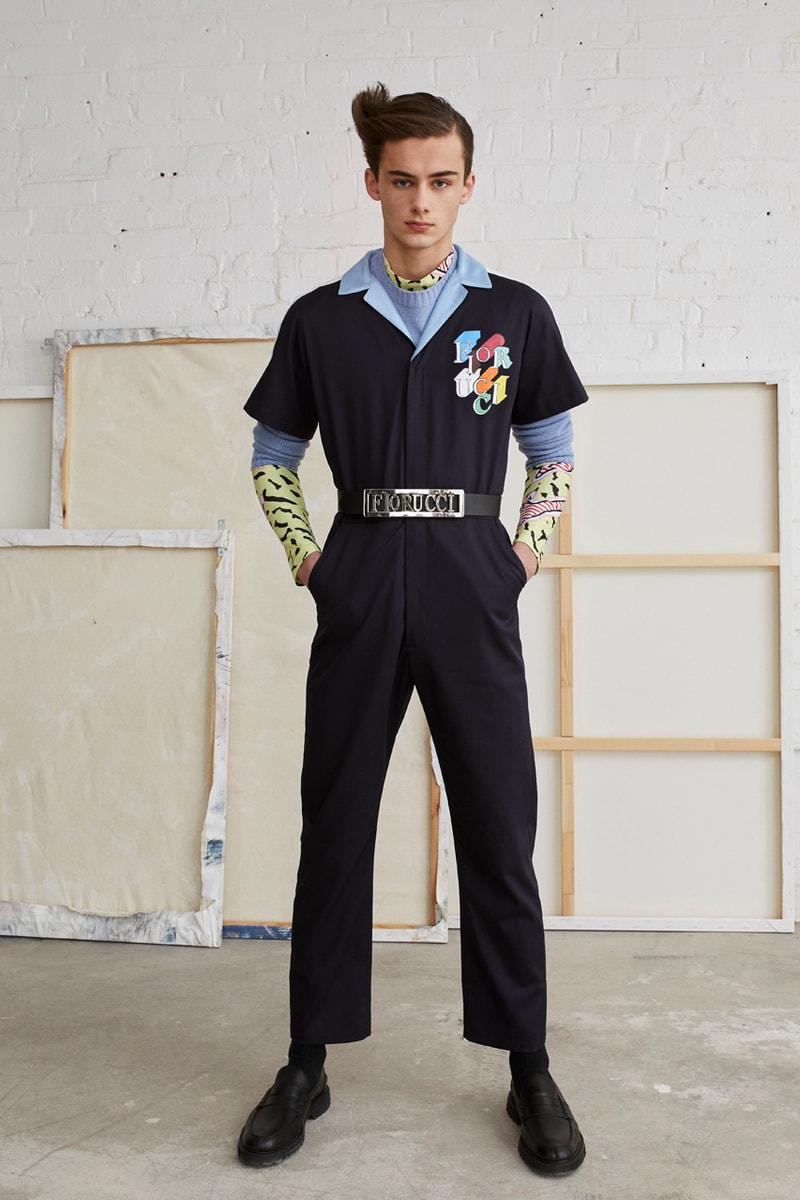 Fiorucci Fall/Winter 2021 Menswear "Return to the Factory" Collection Daniel W. Fletcher DWF Artistic Director Interview Exclusive First Look 1970s New York Andy Warhol Keith Haring Inspiration Soho London Sex Italian Glamour William Franklyn-Miller Antonio Lopez Studio 54