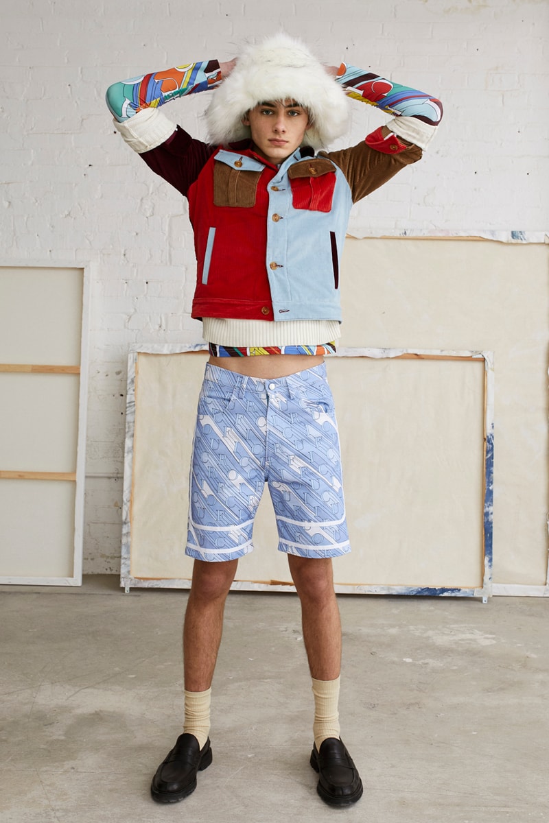 Fiorucci Fall/Winter 2021 Menswear "Return to the Factory" Collection Daniel W. Fletcher DWF Artistic Director Interview Exclusive First Look 1970s New York Andy Warhol Keith Haring Inspiration Soho London Sex Italian Glamour William Franklyn-Miller Antonio Lopez Studio 54