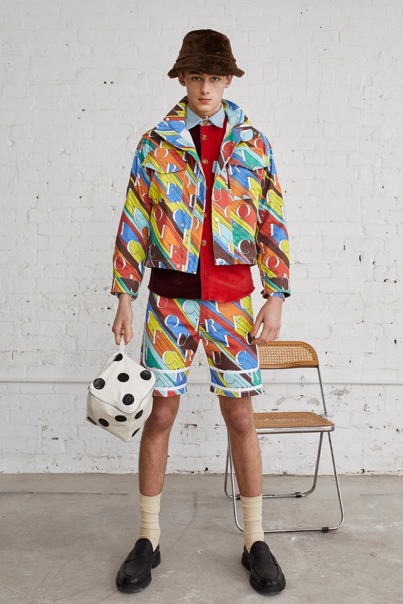 Fiorucci Fall/Winter 2021 Menswear "Return to the Factory" Collection Daniel W. Fletcher DWF Artistic Director Interview Exclusive First Look 1970s New York Andy Warhol Keith Haring Inspiration Soho London Sex Italian Glamour William Franklyn-Miller Antonio Lopez Studio 54