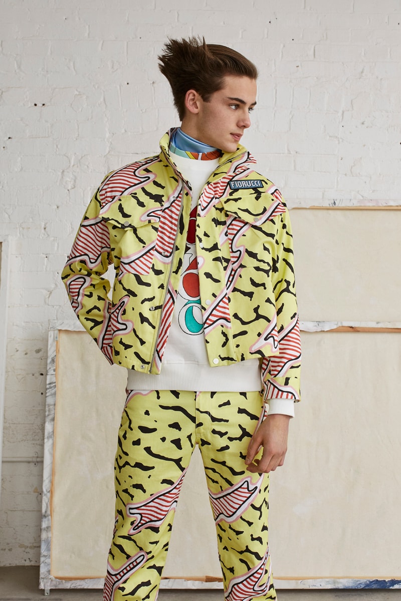 Fiorucci Fall/Winter 2021 Menswear "Return to the Factory" Collection Daniel W. Fletcher DWF Artistic Director Interview Exclusive First Look 1970s New York Andy Warhol Keith Haring Inspiration Soho London Sex Italian Glamour William Franklyn-Miller Antonio Lopez Studio 54