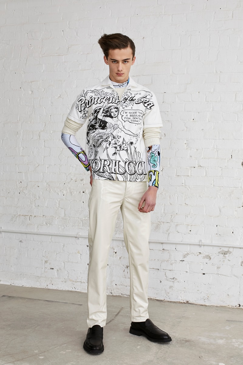 Fiorucci Fall/Winter 2021 Menswear "Return to the Factory" Collection Daniel W. Fletcher DWF Artistic Director Interview Exclusive First Look 1970s New York Andy Warhol Keith Haring Inspiration Soho London Sex Italian Glamour William Franklyn-Miller Antonio Lopez Studio 54