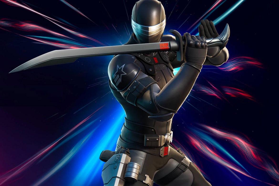 Fortnite Gi Joe Snake Eyes Skin Action Figure Hypebeast Fortnite Gi Joe Snake Eyes Skin Action Figure Hypebeast