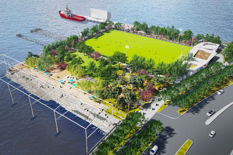 Manhattan Moves Forward With Gansevoort Peninsula Park, Its First Public Beach
