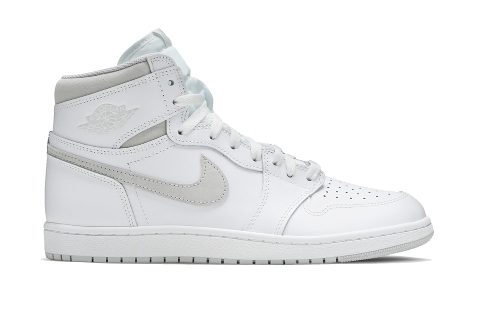 Goat Air Jordan 1 Hi 85 Neutral Grey Returns Hypebeast Goat Air Jordan 1 Hi 85 Neutral Grey Returns Hypebeast