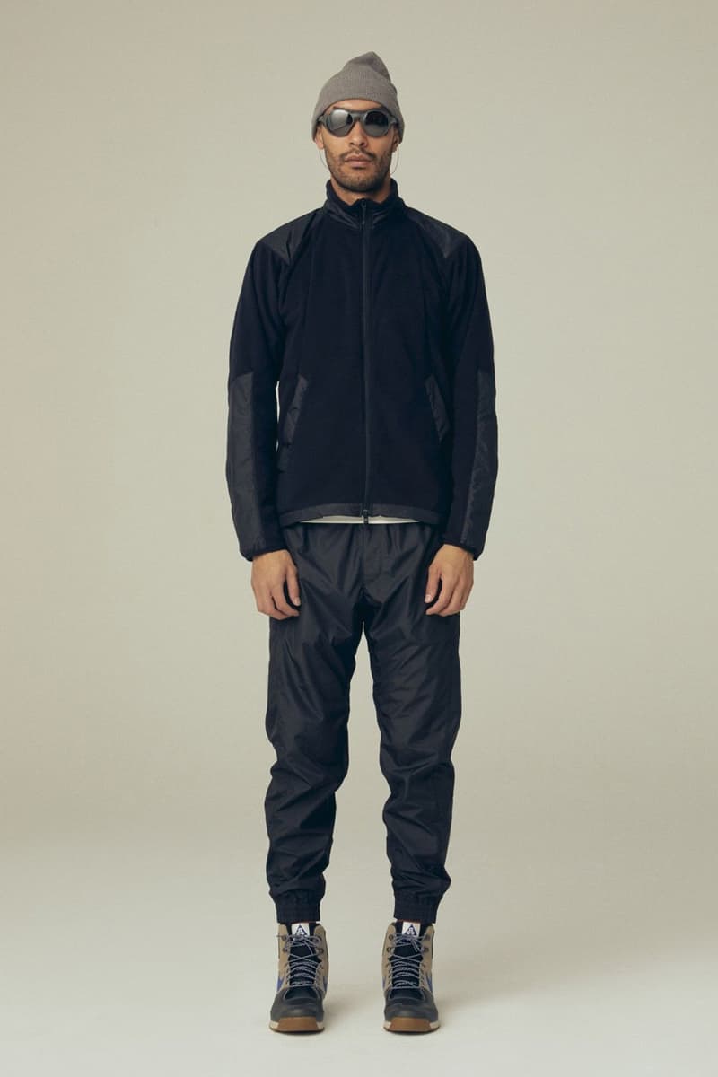 golwin spring summer 2021 release collection lookbook running outdoors climbing skiing clothing