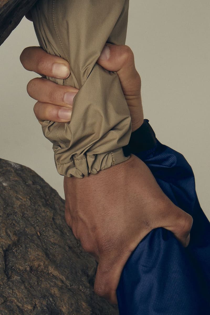 golwin spring summer 2021 release collection lookbook running outdoors climbing skiing clothing