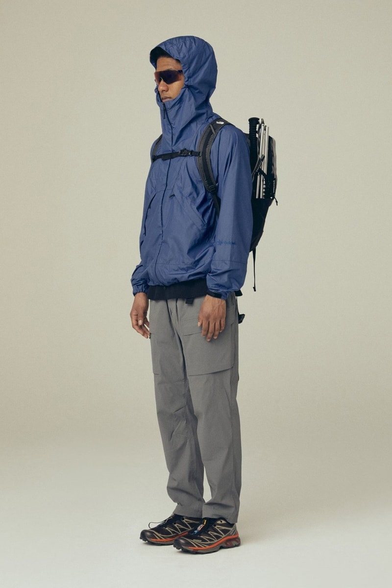 golwin spring summer 2021 release collection lookbook running outdoors climbing skiing clothing