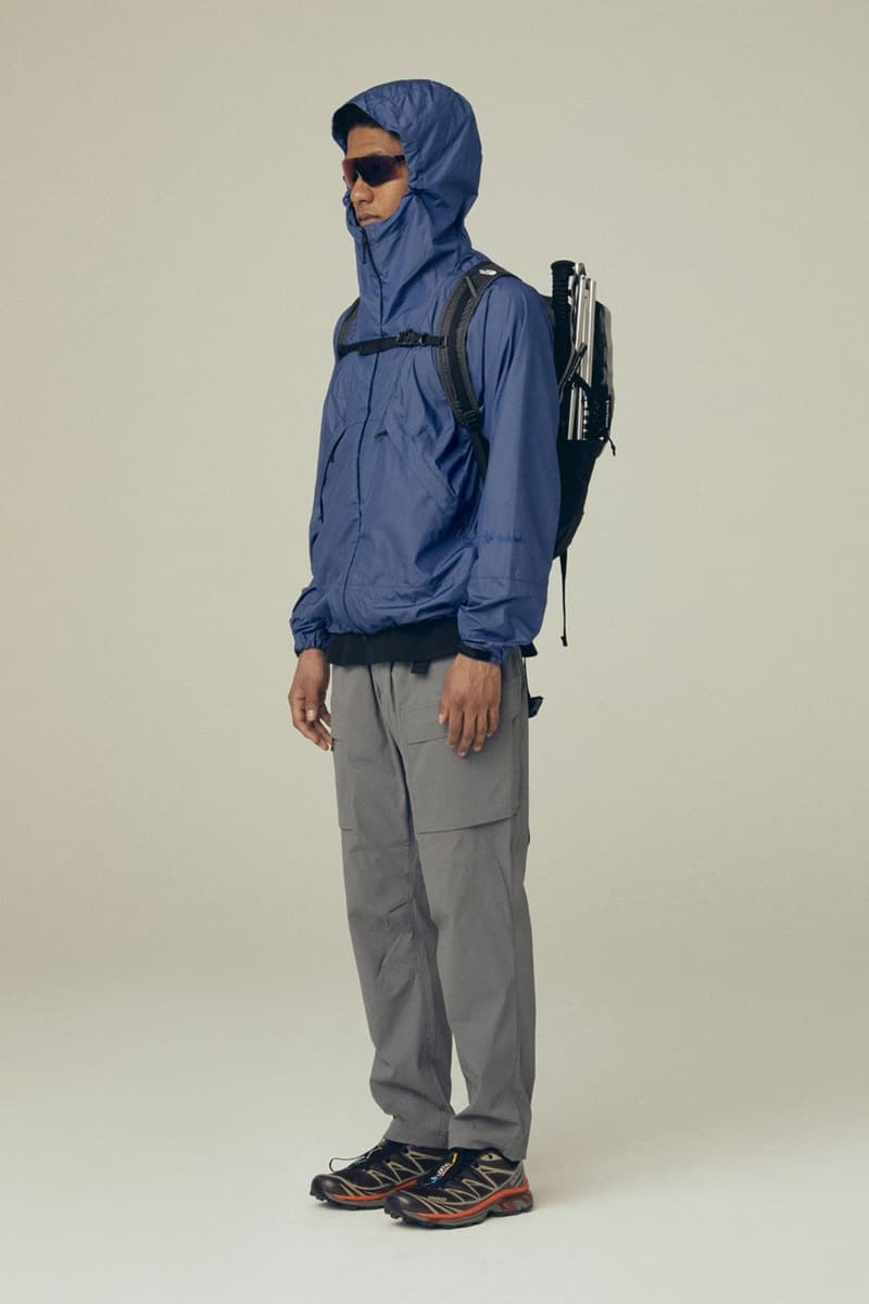golwin spring summer 2021 release collection lookbook running outdoors climbing skiing clothing