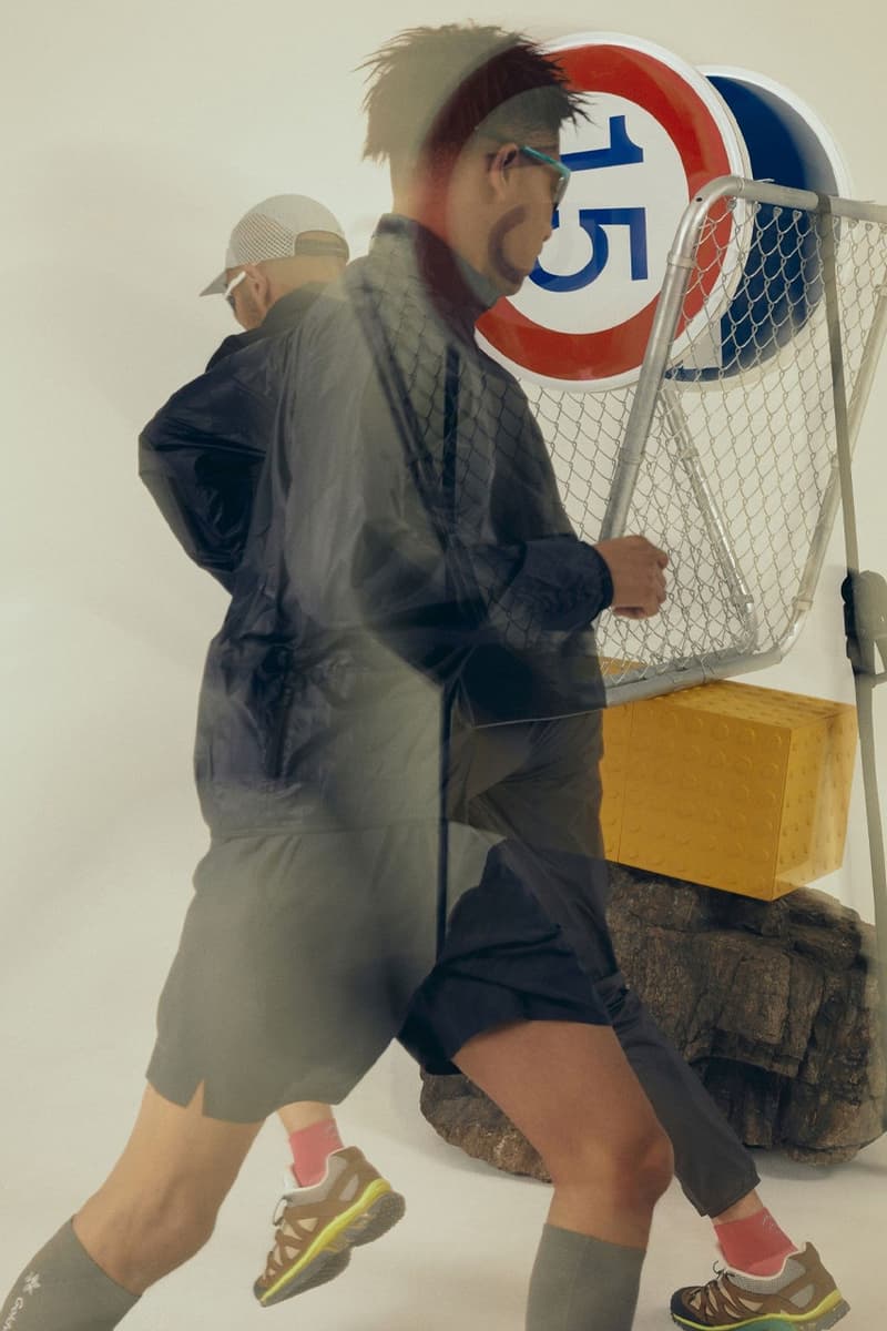 golwin spring summer 2021 release collection lookbook running outdoors climbing skiing clothing