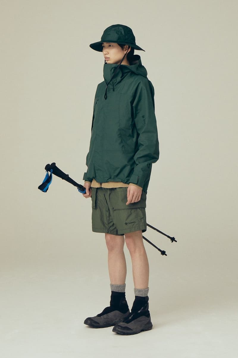 golwin spring summer 2021 release collection lookbook running outdoors climbing skiing clothing