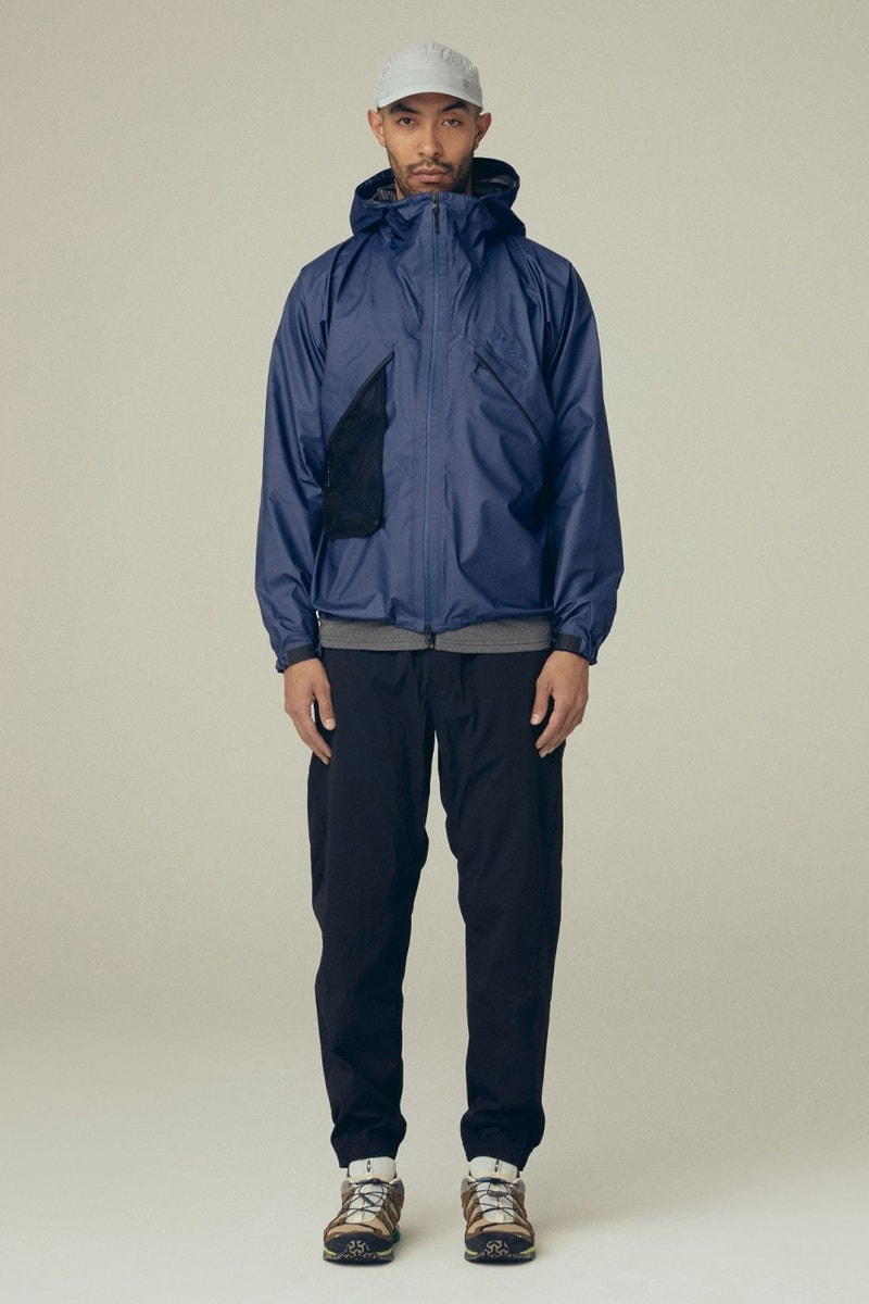 golwin spring summer 2021 release collection lookbook running outdoors climbing skiing clothing