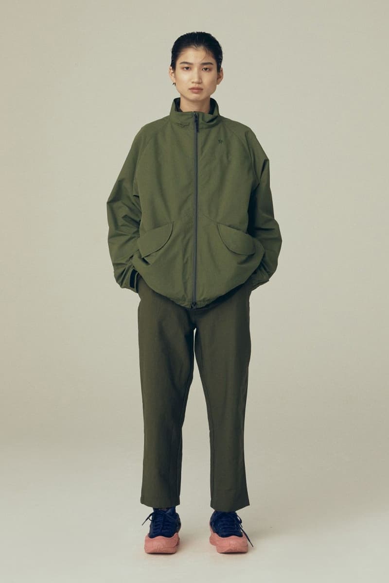 golwin spring summer 2021 release collection lookbook running outdoors climbing skiing clothing