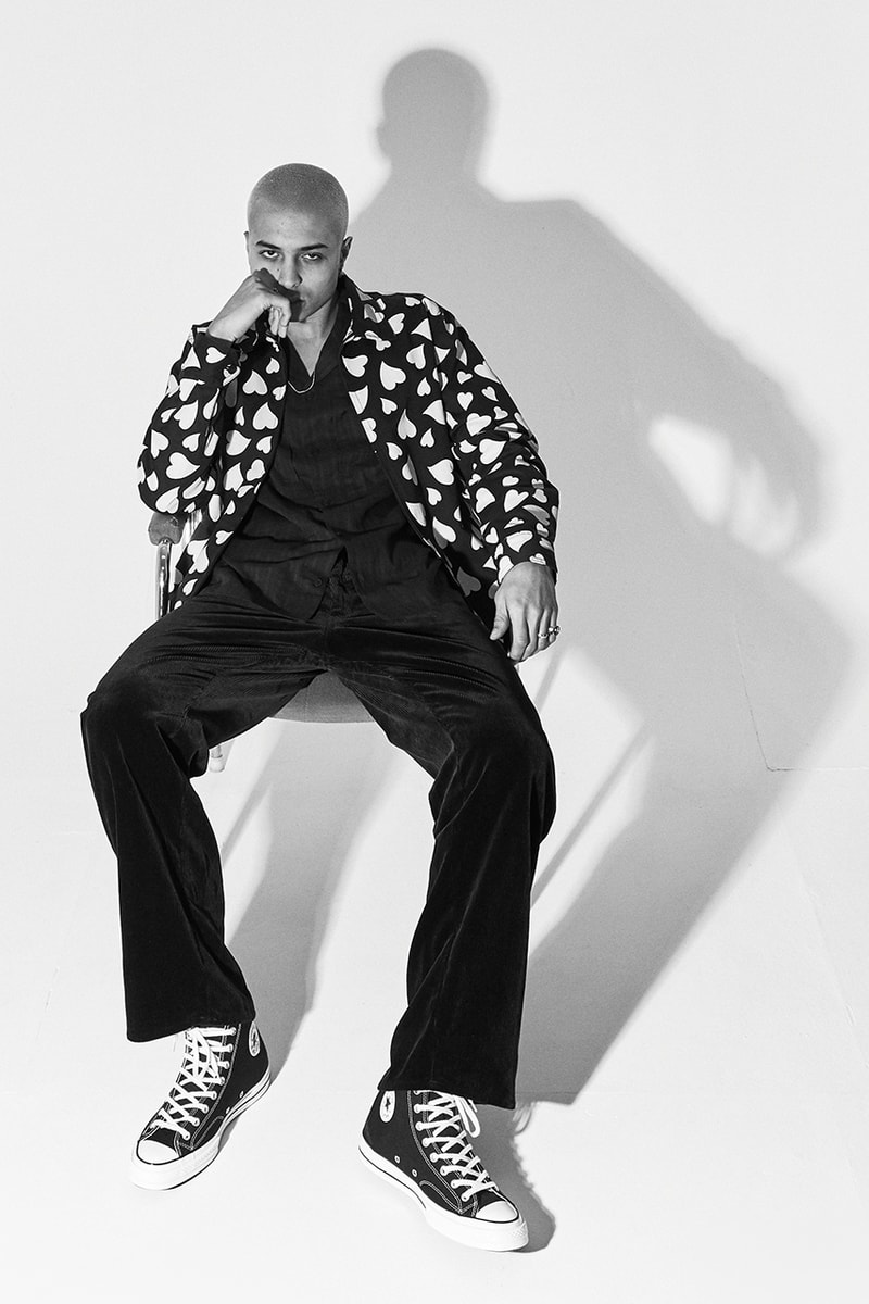goodhood london universal works windcheater jacket release details black white ecru hearts