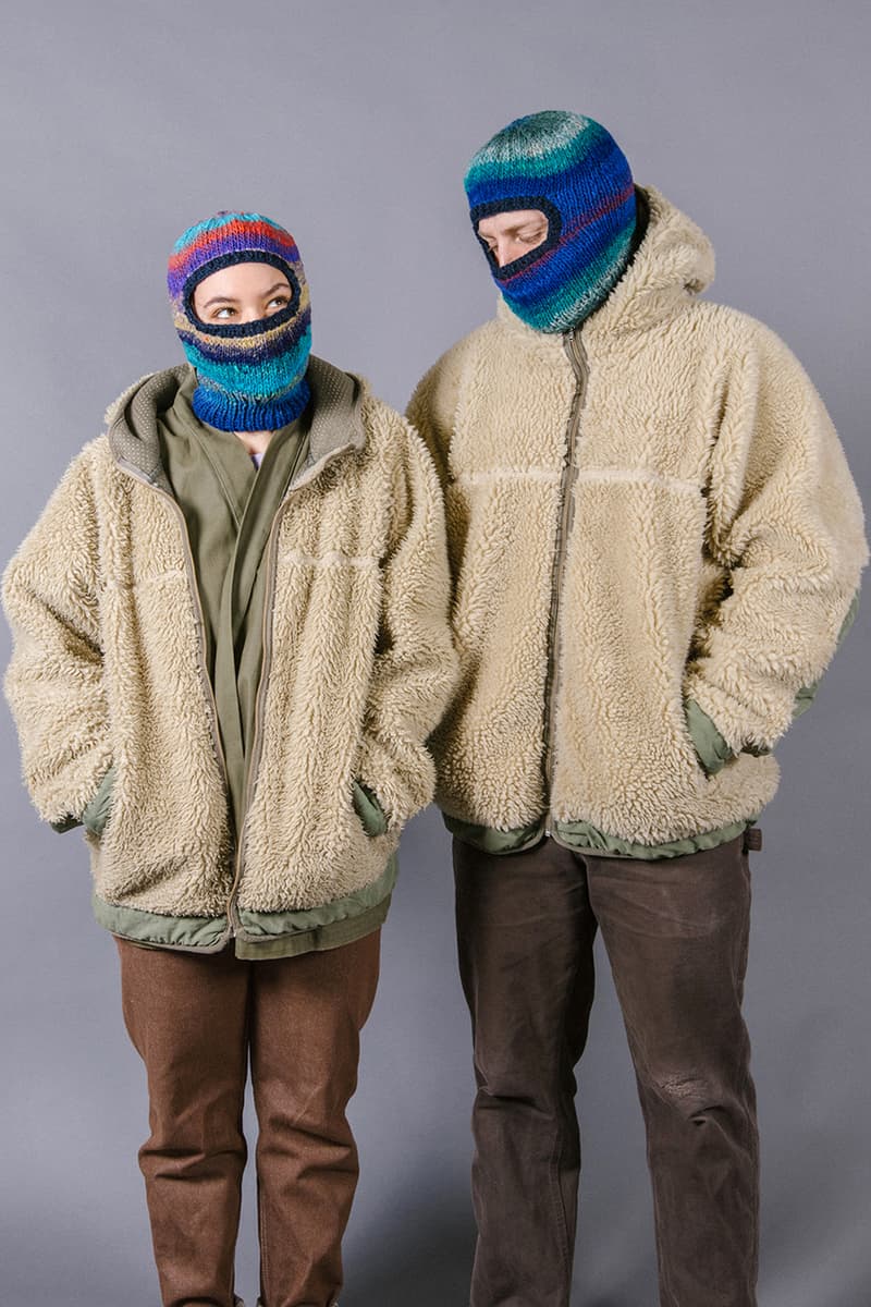 Greater Goods balaclava jaimus tailor hand knitted wool cold weather release informaton details