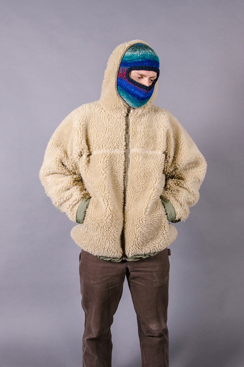 Greater Goods balaclava jaimus tailor hand knitted wool cold weather release informaton details